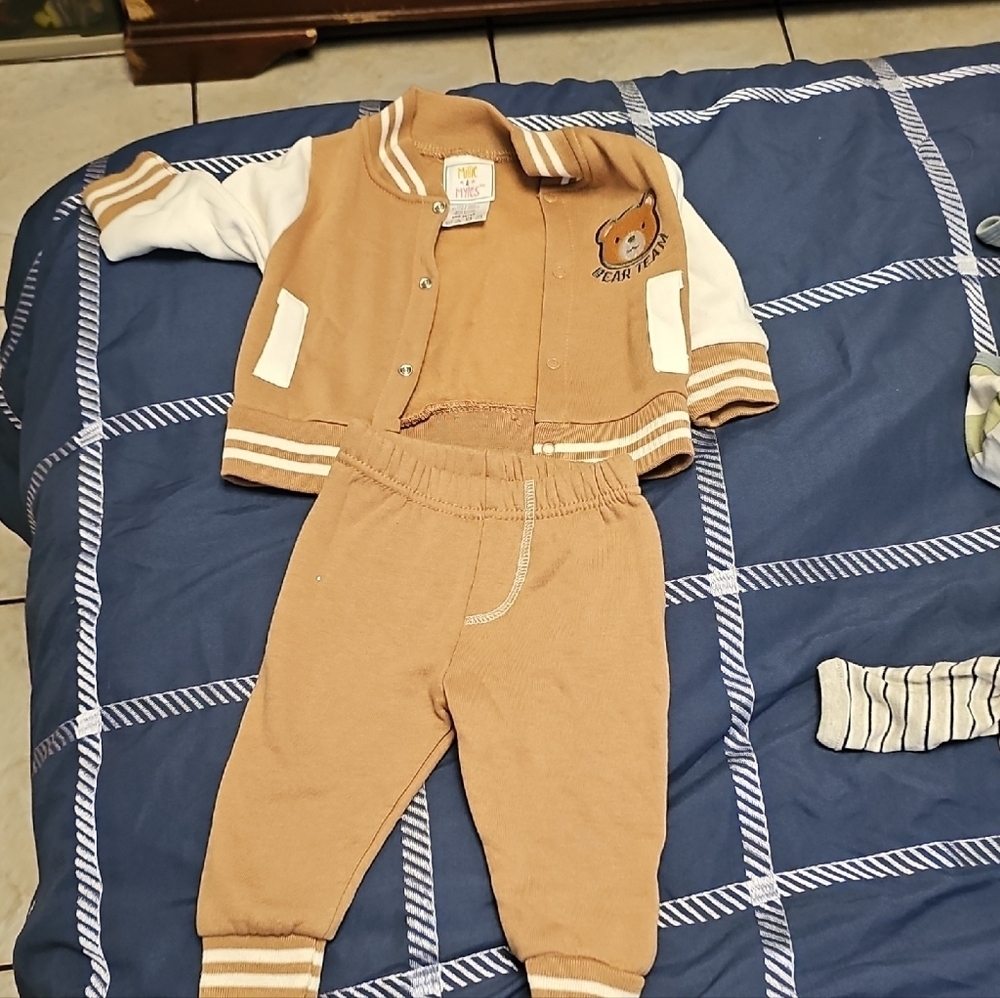 Charming Tan Bear Kids Set